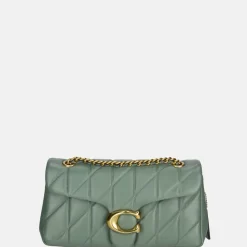 Schoudertassen^Coach Tabby Quilted schoudertas 26' sage