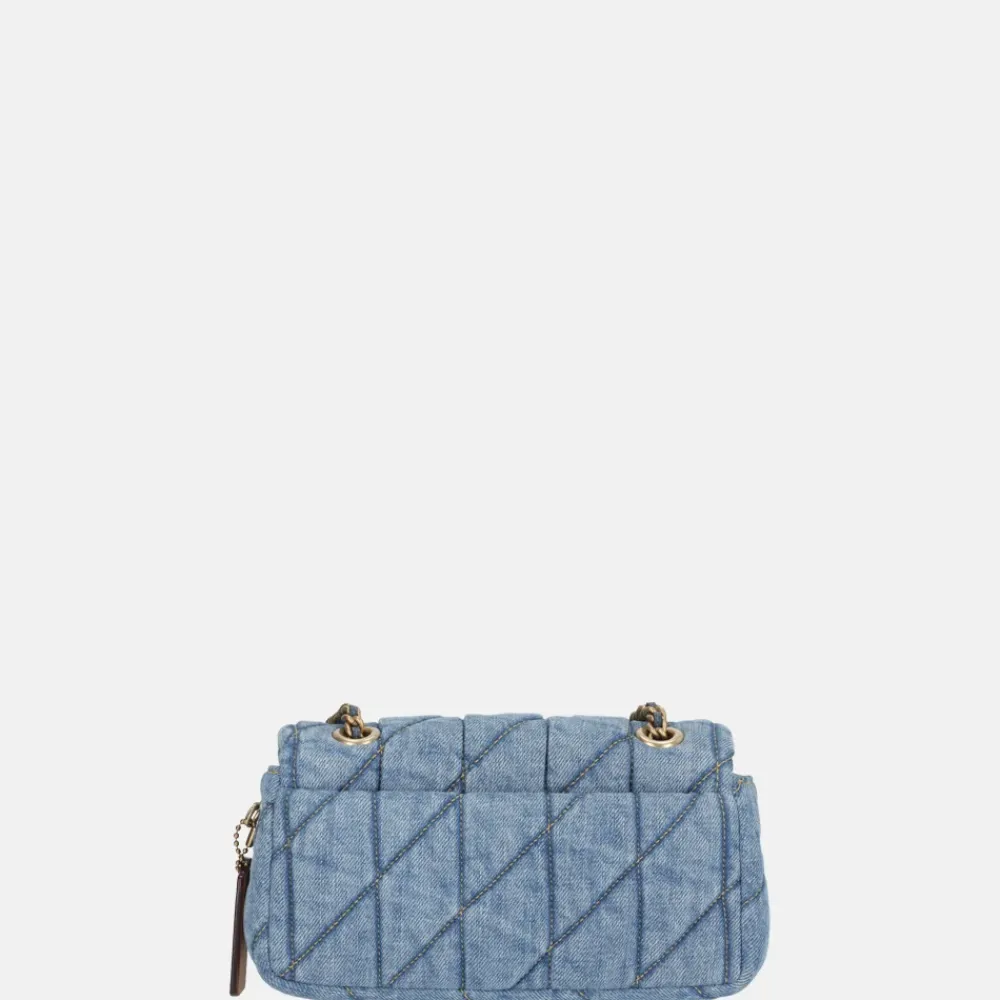 Schoudertassen^Coach Tabby Quilted schoudertas 20' indigo