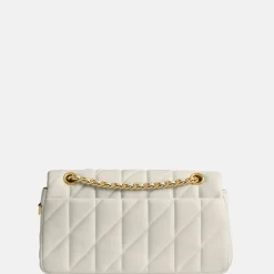 Schoudertassen^Coach Tabby Quilted schoudertas 26' chalk