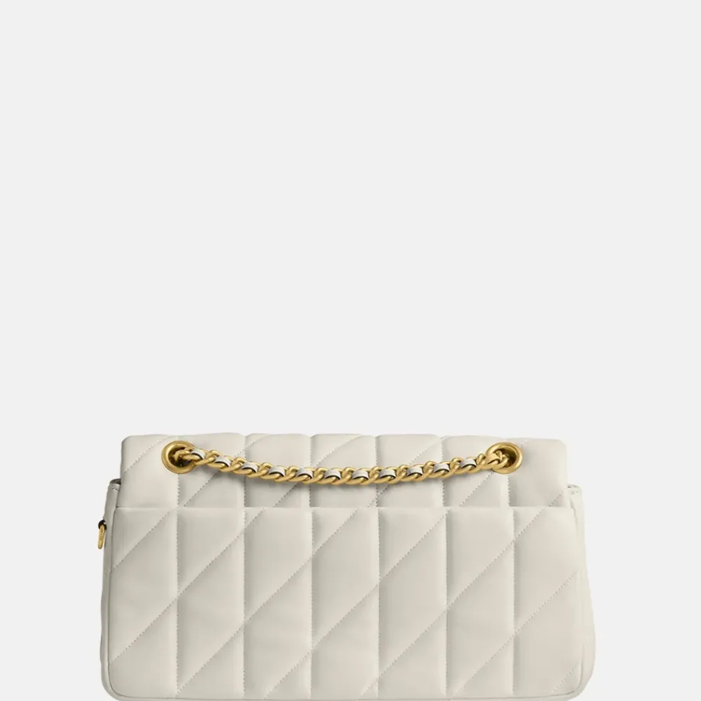 Schoudertassen^Coach Tabby Quilted schoudertas 26' chalk