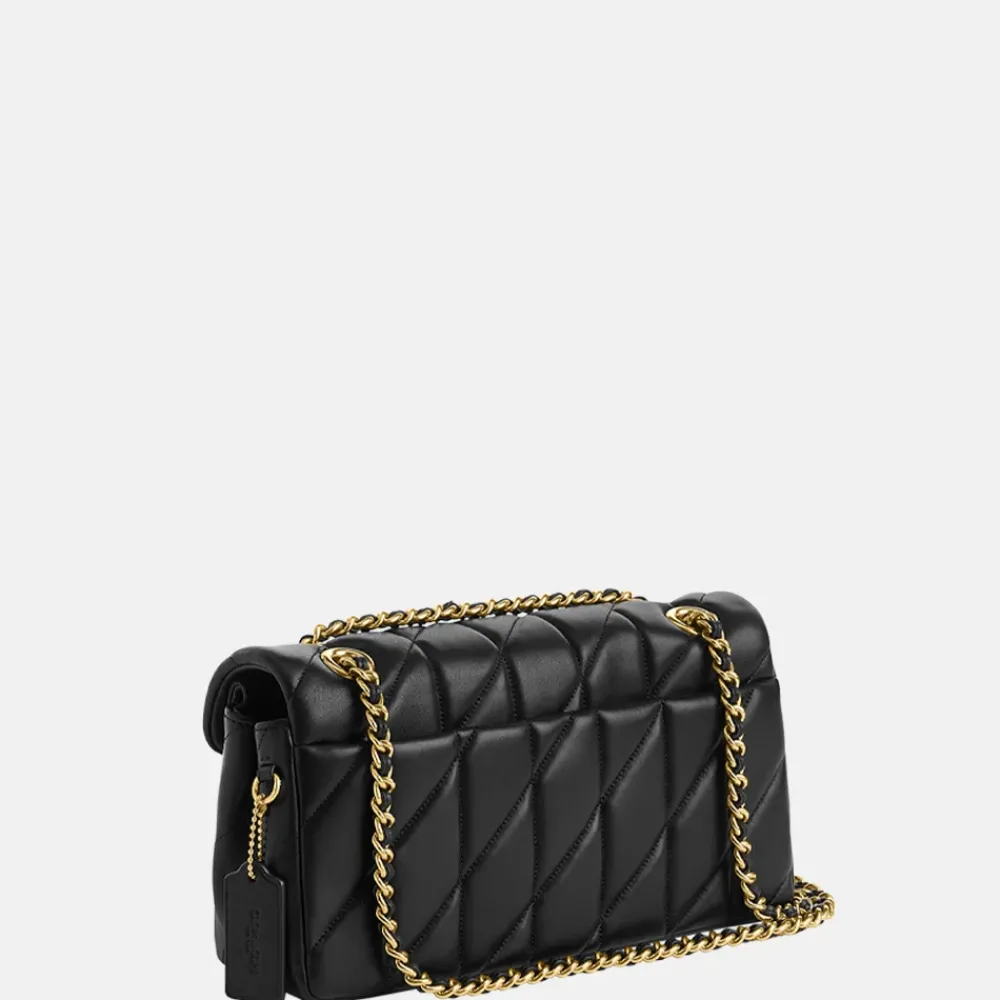 Schoudertassen^Coach Tabby Quilted schoudertas 26' black