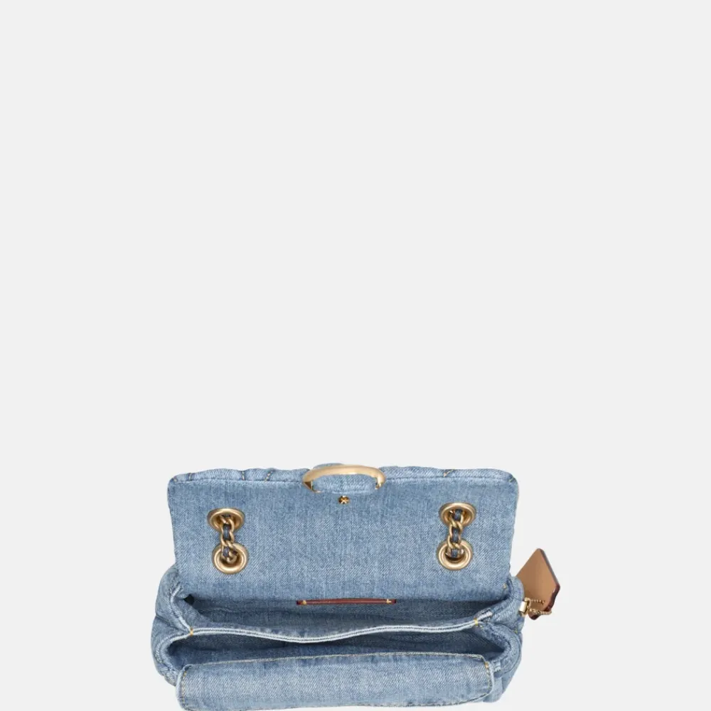 Schoudertassen^Coach Tabby Quilted schoudertas 20' indigo