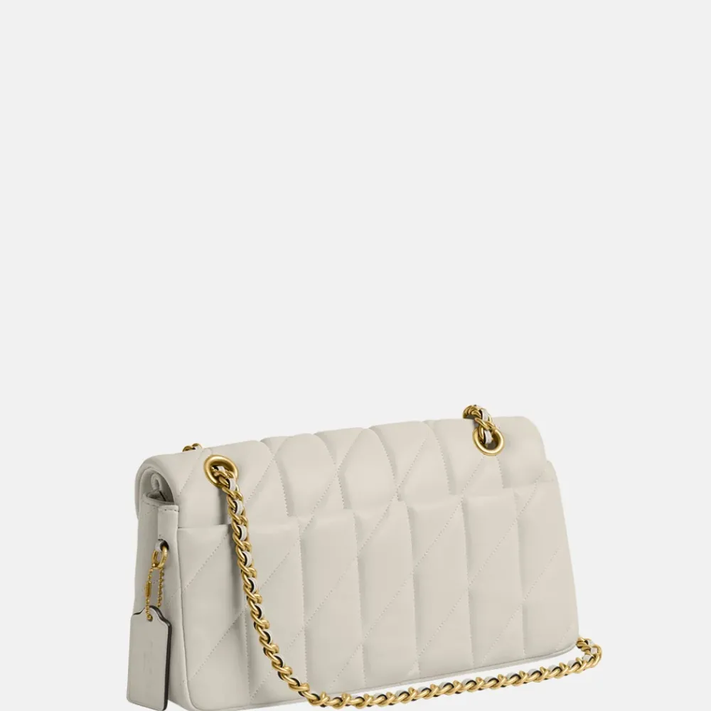 Schoudertassen^Coach Tabby Quilted schoudertas 26' chalk