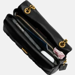 Schoudertassen^Coach Tabby Quilted schoudertas 26' black