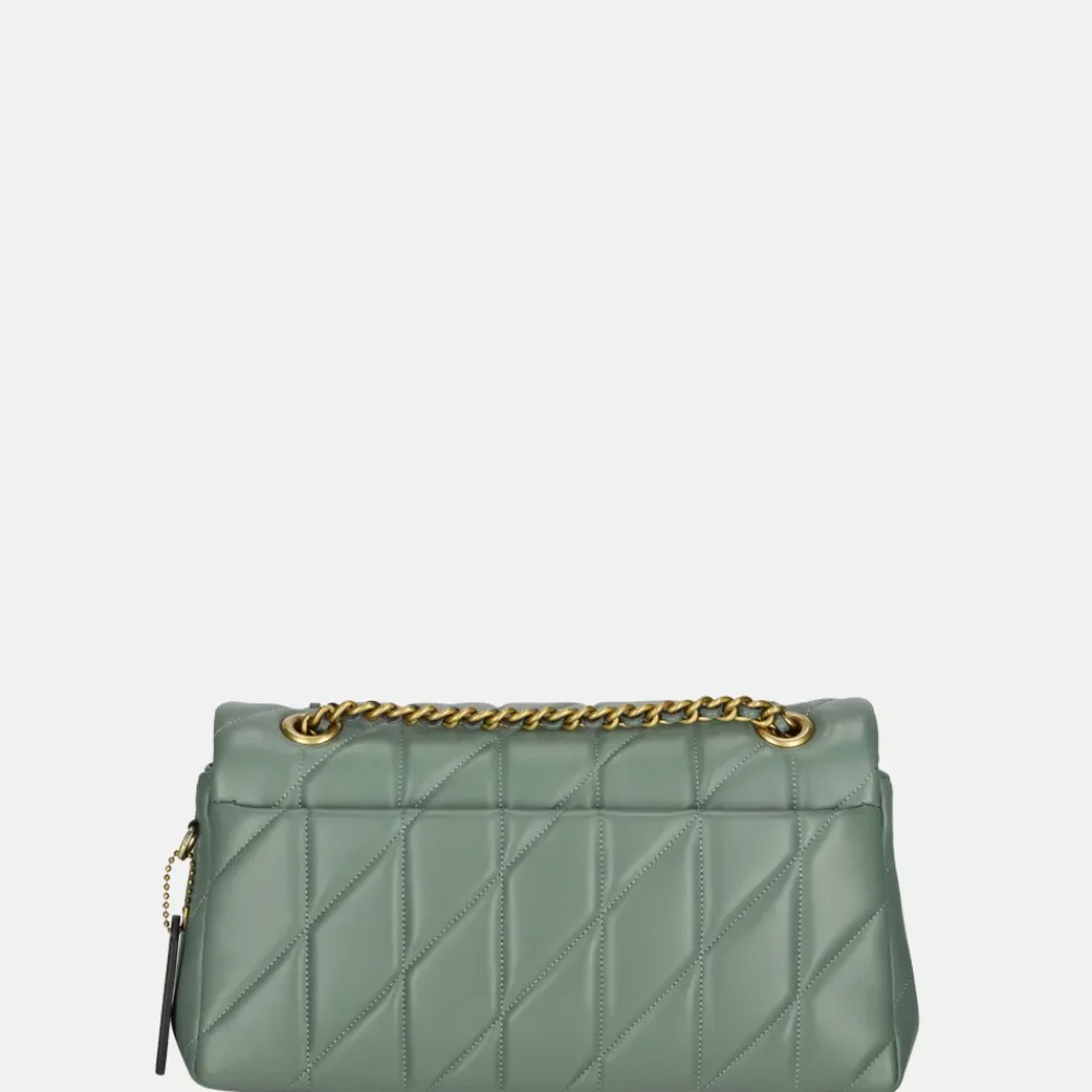 Schoudertassen^Coach Tabby Quilted schoudertas 26' sage