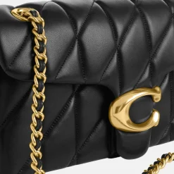Schoudertassen^Coach Tabby Quilted schoudertas 26' black