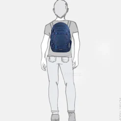 School Rugzakken | School Rugzakken^Coocazoo Mate rugzak blue motion