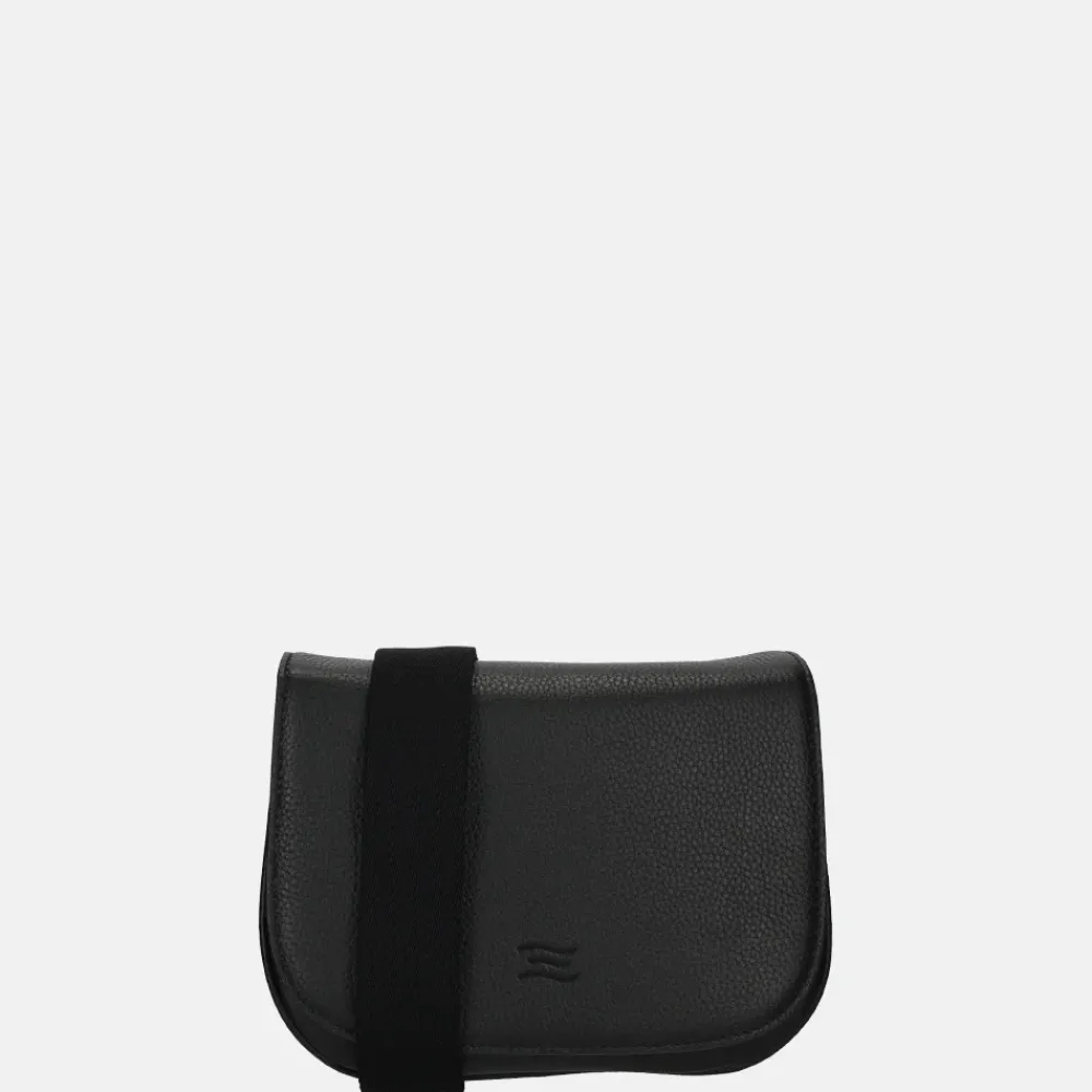 Crossbody Tassen^Crinkles crossbody tas black