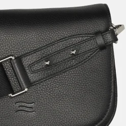 Crossbody Tassen^Crinkles crossbody tas black
