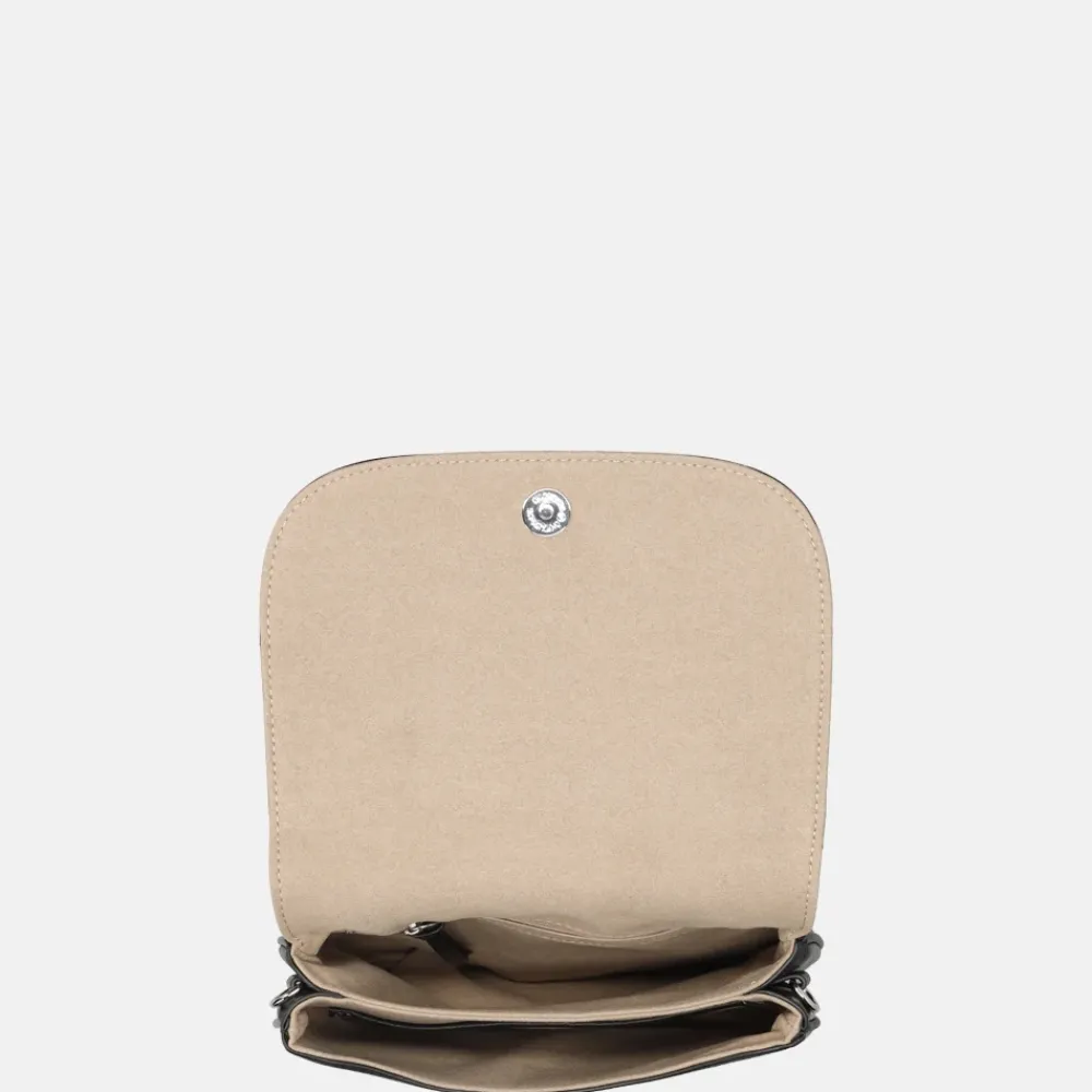 Crossbody Tassen^Crinkles crossbody tas black