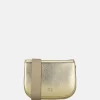 Crossbody Tassen^Crinkles crossbody tas gold
