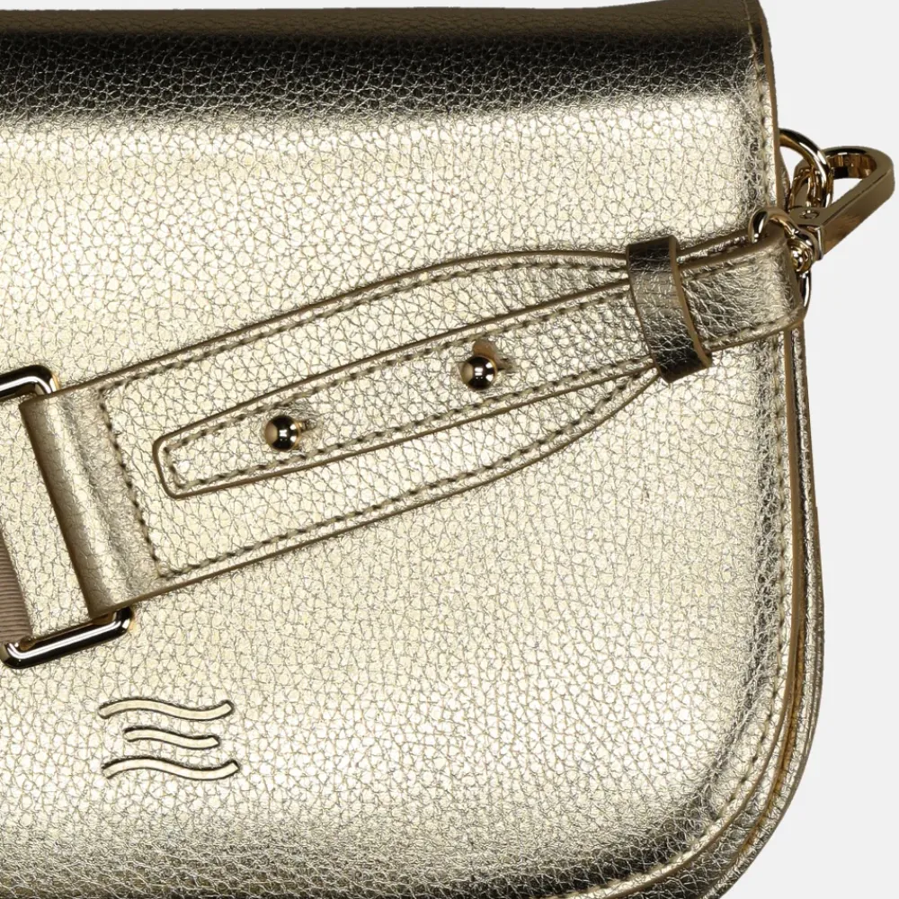 Crossbody Tassen^Crinkles crossbody tas gold