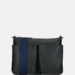 Crossbody Tassen^Crinkles crossbody tas M navy
