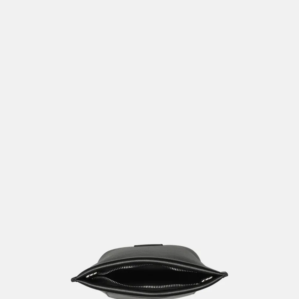 Crossbody Tassen^Crinkles crossbody tas S black