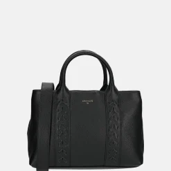 Handtassen^Crinkles handtas black