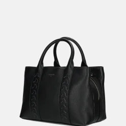 Handtassen^Crinkles handtas black