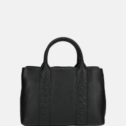 Handtassen^Crinkles handtas black