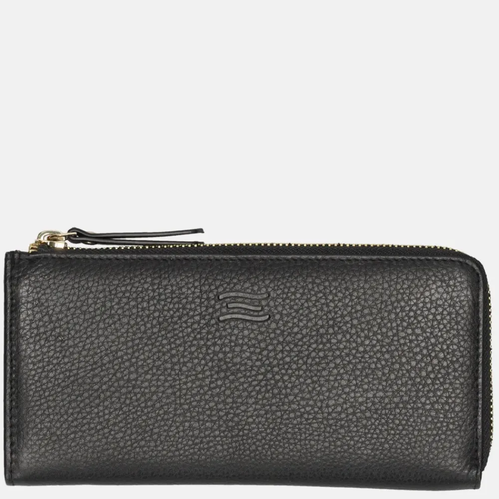 Dames Portemonnees^Crinkles portemonnee L black