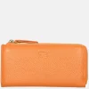 Dames Portemonnees^Crinkles portemonnee L orange