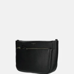 Schoudertassen^Crinkles schoudertas black