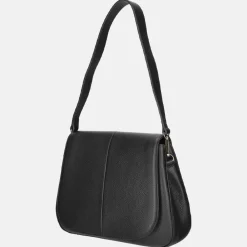 Schoudertassen^Crinkles schoudertas black