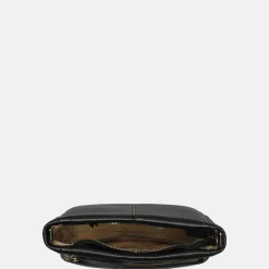 Schoudertassen^Crinkles schoudertas black