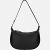 Schoudertassen^Crinkles schoudertas M black