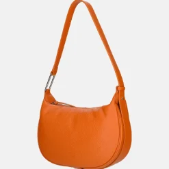 Schoudertassen^Crinkles schoudertas M orange