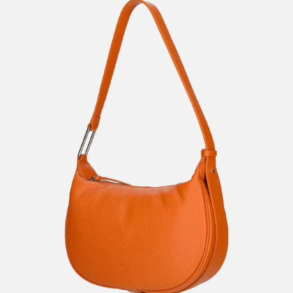 Schoudertassen^Crinkles schoudertas M orange