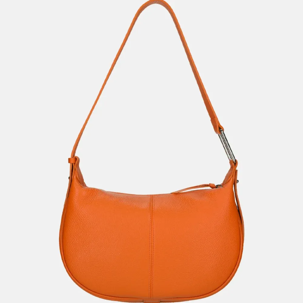 Schoudertassen^Crinkles schoudertas M orange