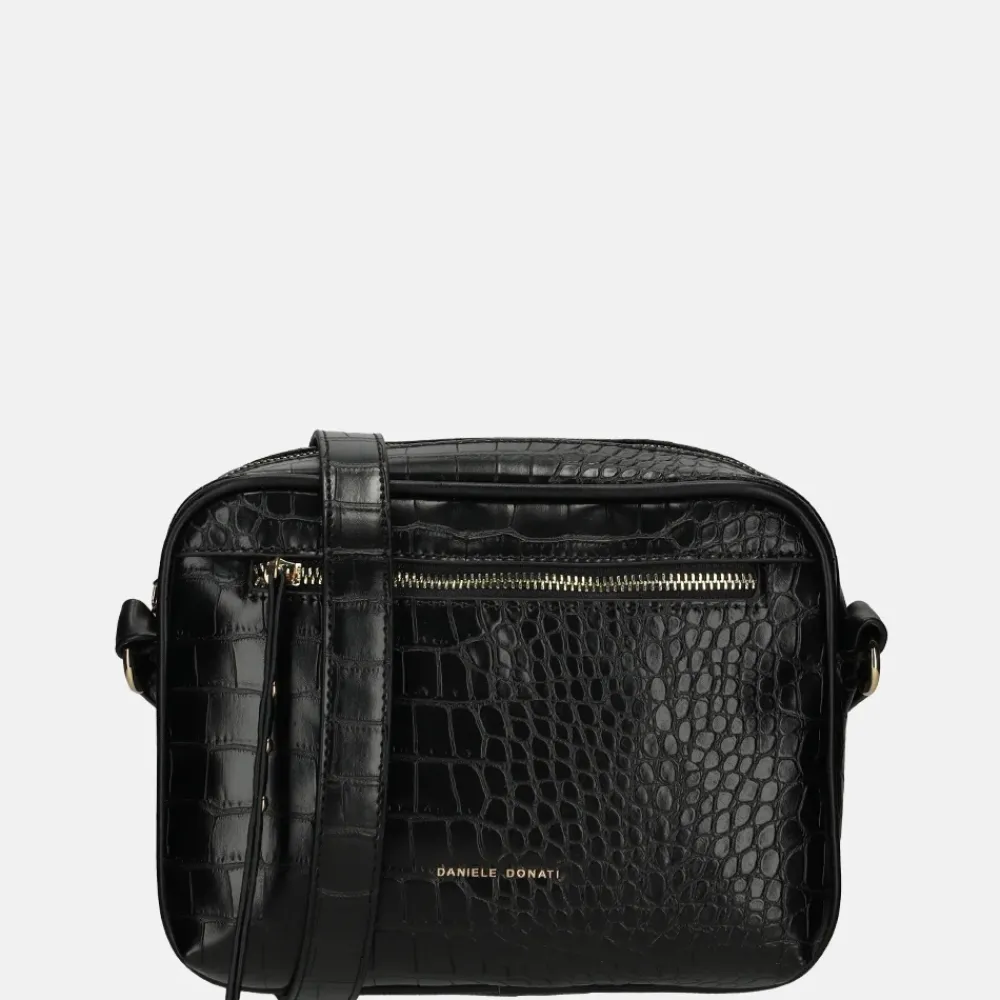 Crossbody Tassen^Daniele Donati crossbody tas black