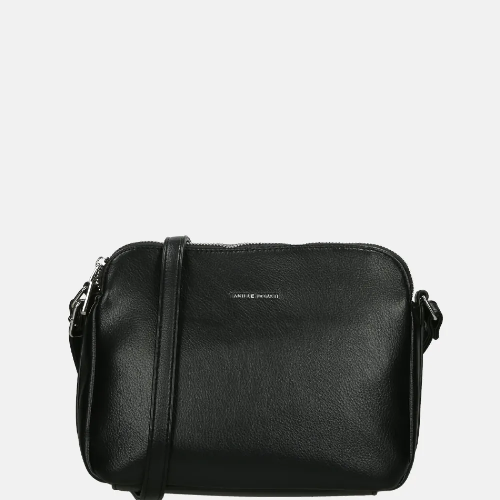 Crossbody Tassen^Daniele Donati crossbody tas black