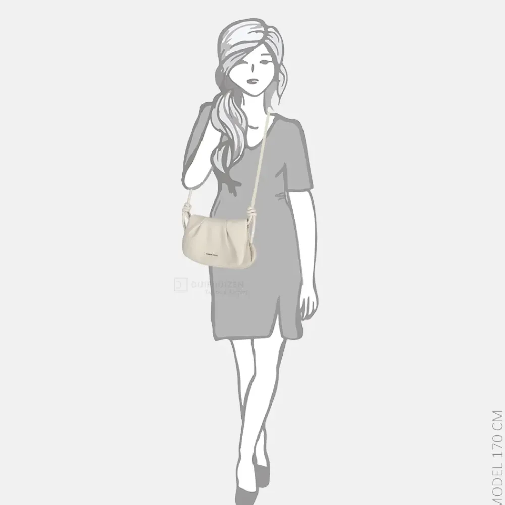 Crossbody Tassen^Daniele Donati crossbody tas light beige