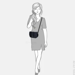 Crossbody Tassen^Daniele Donati crossbody tas dark blue