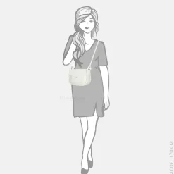 Crossbody Tassen^Daniele Donati crossbody tas white