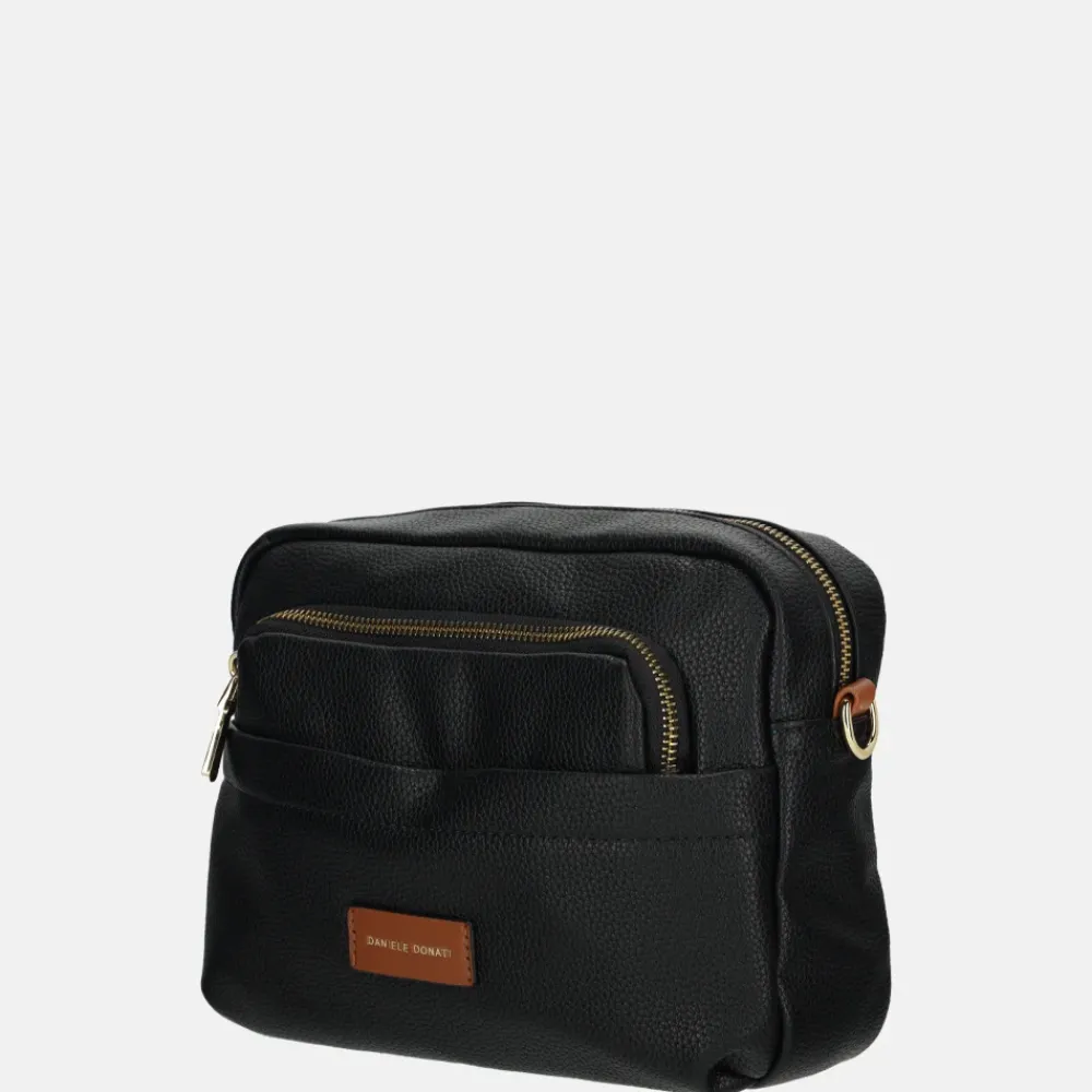 Crossbody Tassen^Daniele Donati crossbody tas black