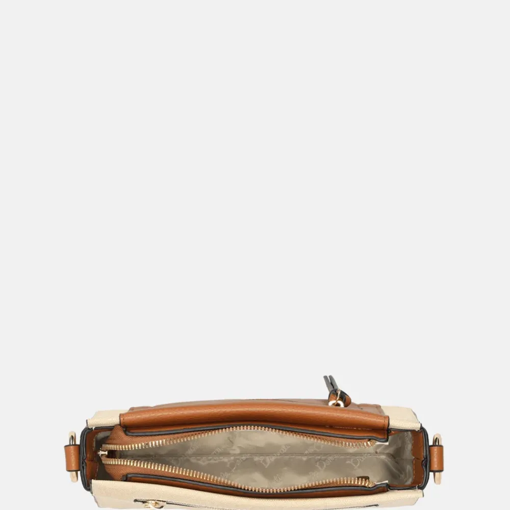 Crossbody Tassen^Daniele Donati crossbody tas camel