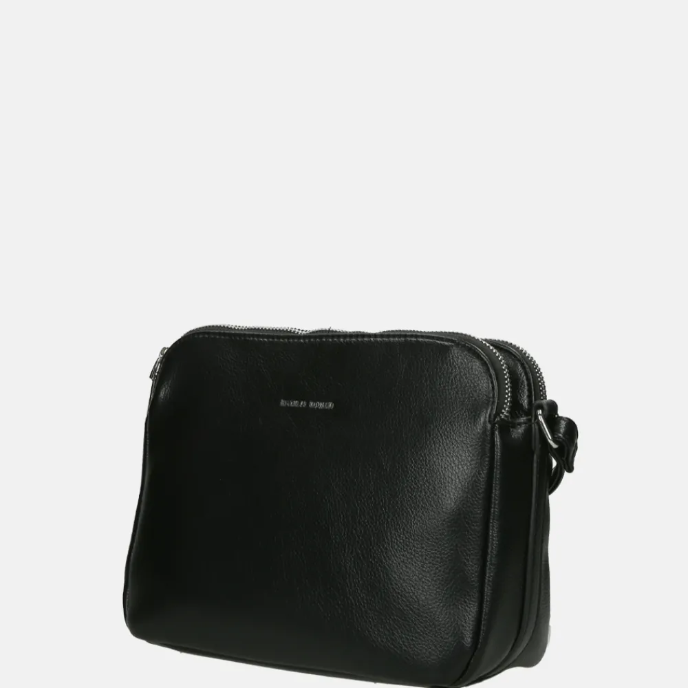 Crossbody Tassen^Daniele Donati crossbody tas black