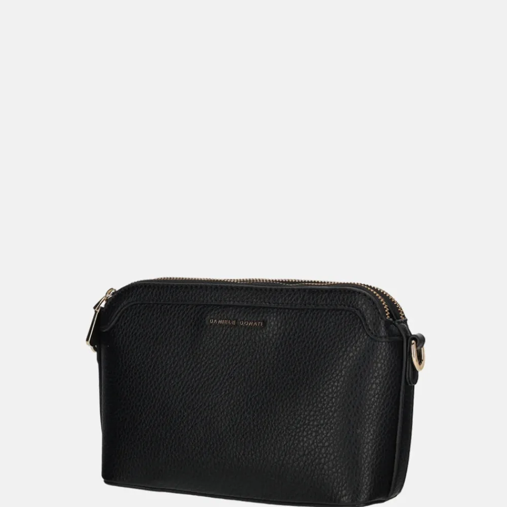 Crossbody Tassen^Daniele Donati crossbody tas black