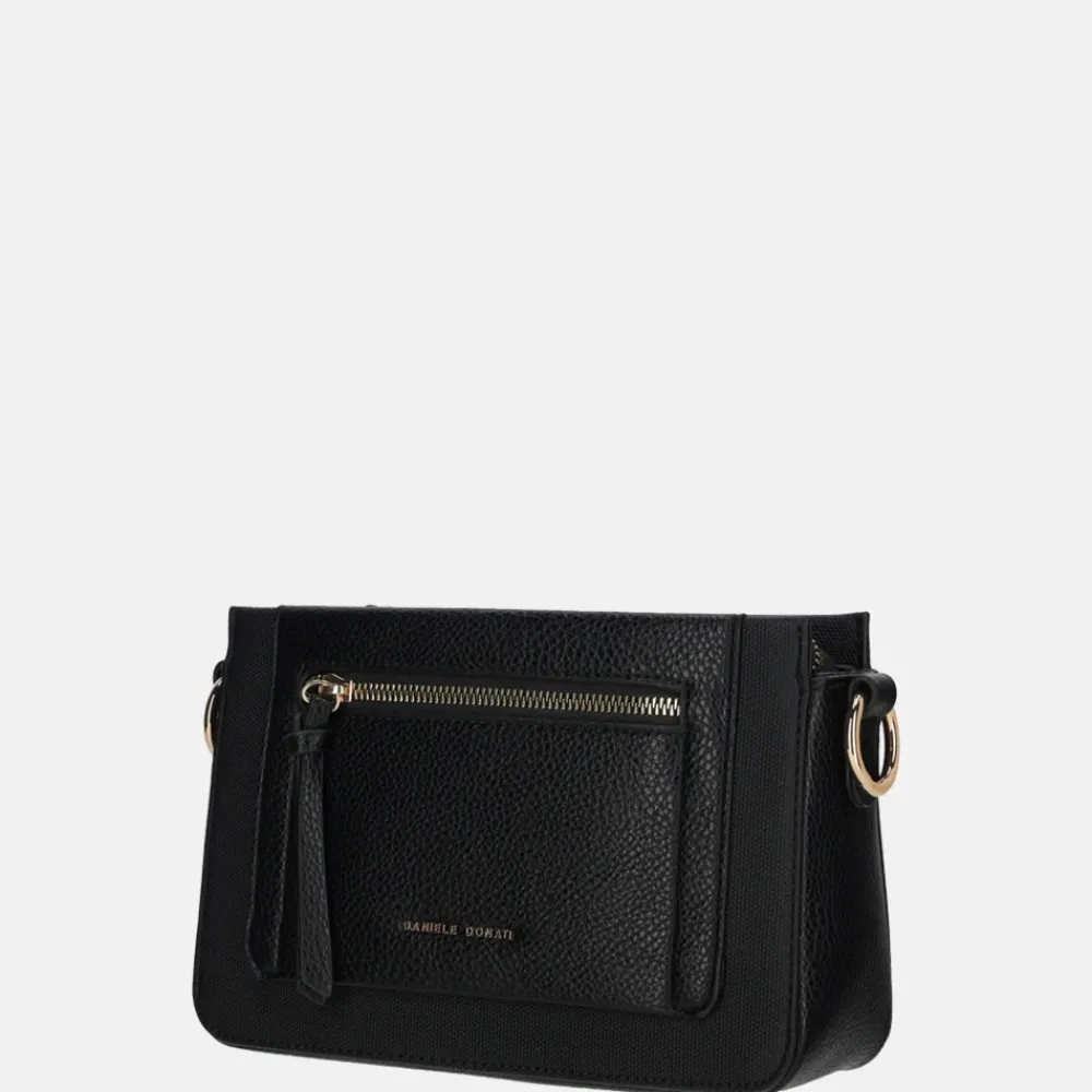 Crossbody Tassen^Daniele Donati crossbody tas black
