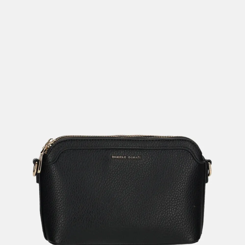Crossbody Tassen^Daniele Donati crossbody tas black