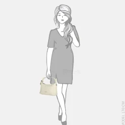 Handtassen^Daniele Donati Glad handtas S light beige