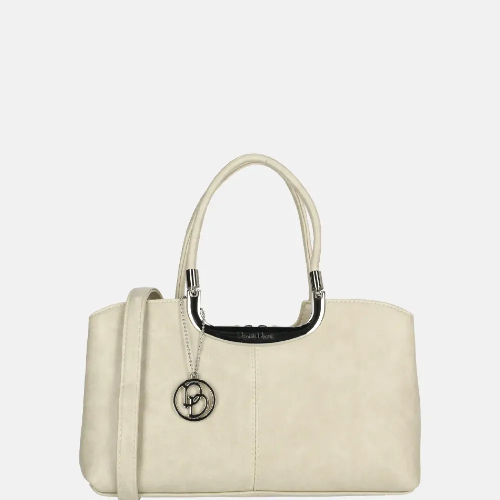 Handtassen^Daniele Donati handtas beige