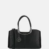 Schoudertassen^Daniele Donati handtas black