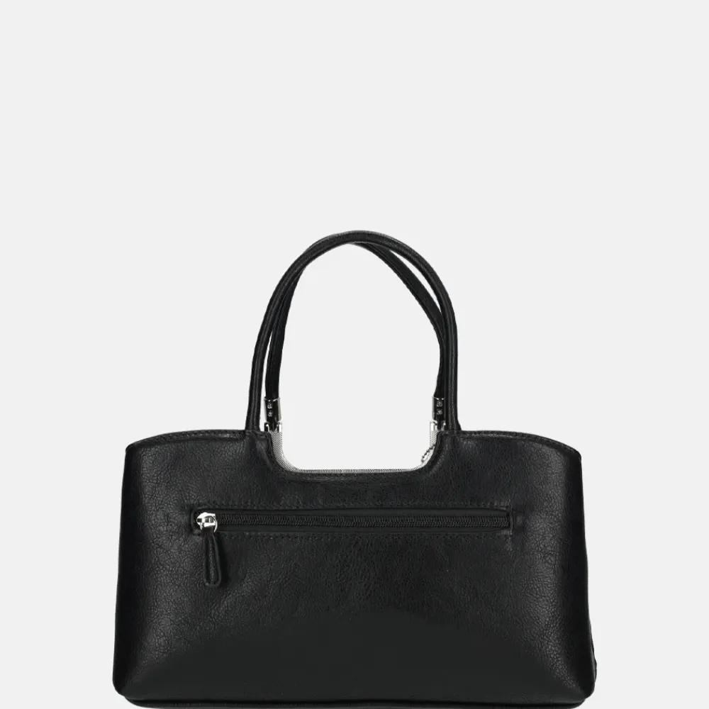 Schoudertassen^Daniele Donati handtas black