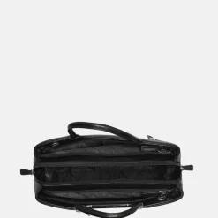 Schoudertassen^Daniele Donati handtas black