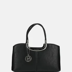 Schoudertassen^Daniele Donati handtas black