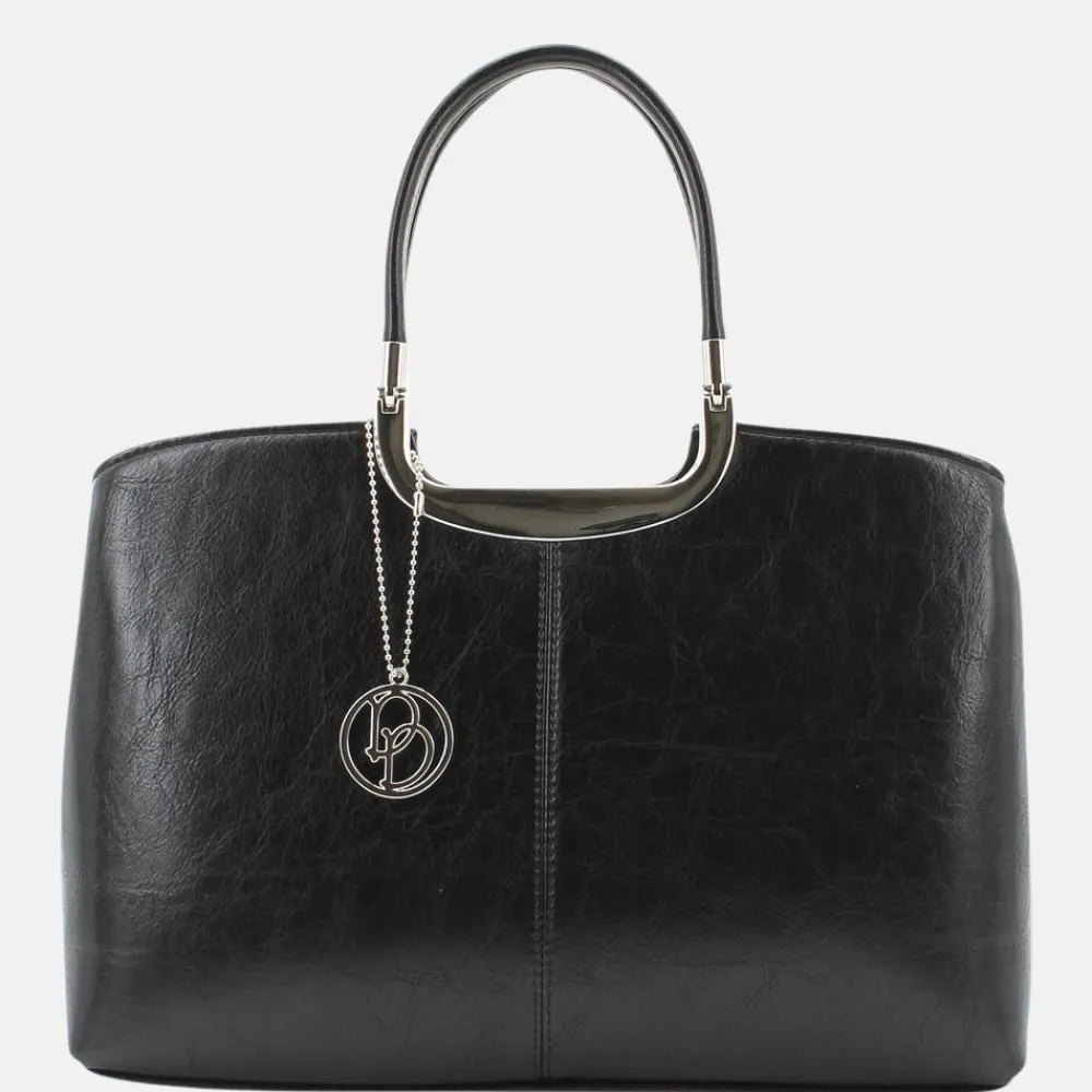 Schoudertassen^Daniele Donati handtas M black