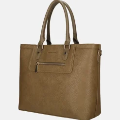 Handtassen^Daniele Donati handtas M dark taupe