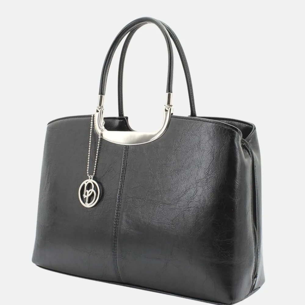 Schoudertassen^Daniele Donati handtas M black